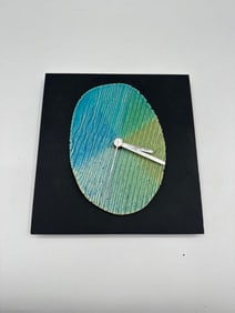 Nikos Papanastasiou & Fotini Kolaitou PyroTechnima Ceramic Wall Clock