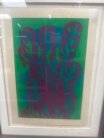 Ohne Titel – Farbholzschnitt by HAP Grieshaber