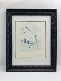 "L’Astre Blue" by Salvador Dali (Spain, 1904-1989) Etching