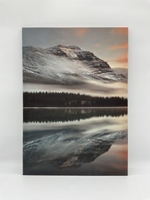 Snowcapped Peak at Dusk Giclee
