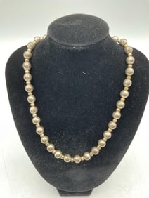 Faux Pearl Necklace
