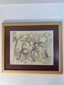 "Bull in Motion" by Valdes Godinez (Cuban)