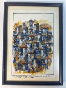 "Urban Mosaic" by Adolfo Mallol (Cuban)