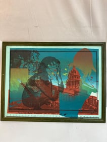 Jose Eduardo Yanes (Cuban, b.1964) Oil on Canvas