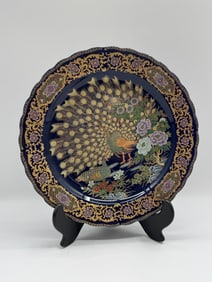 Decorative Peacock Plate