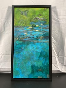 "Monet Mood II" by Lee West (American) Acrylic on Canvas