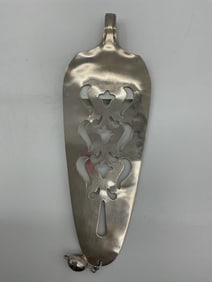 Vintage Silver-Plated Silent Butler Crumb Catcher Lid