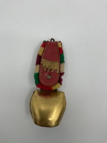 Swiss Cow Bell with Leather Strap