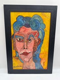 Alexander Gore, Abstract Portrait, Oil on Canvas, 2006