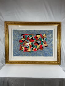 Anatole Krasnyansky (Ukrainian, b. 1930) Mixed Media Original