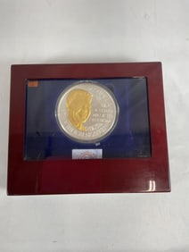 Mint of Norway Nelson Mandela Medal 1kg Pure Silver