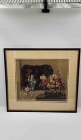 "Enduring Charms" by Herbert Davis Richter(England 1874-1955) Lithograph
