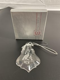 Lenox 1994 Crystal Bell Christmas Ornament in Gift Box
