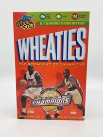 2006 Miami Heat Wheaties Championship Cereal Box