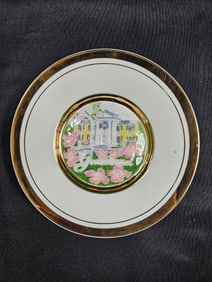 Japanese Cloisonne Plate - Graceland Design