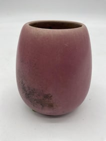 Pottery Matte Pink Vase by Fulper