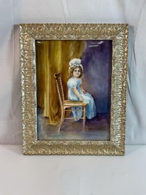 Antique Porcelain Painting