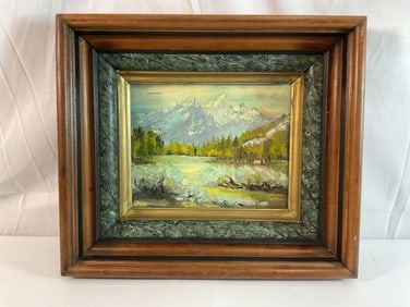 Small Impressionist Landscape Painting