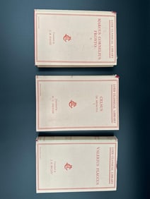 Loeb Classical Library Pink & Red