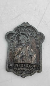 St Jude and Our Lady of Mount Carmel Religious Medal