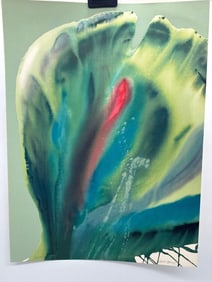 Lamar Briggs Flower Coasas II H/S Numbered Screenprint ART