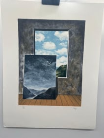 Michael Hasted Light of Discover H/S Numbered Surreal ART