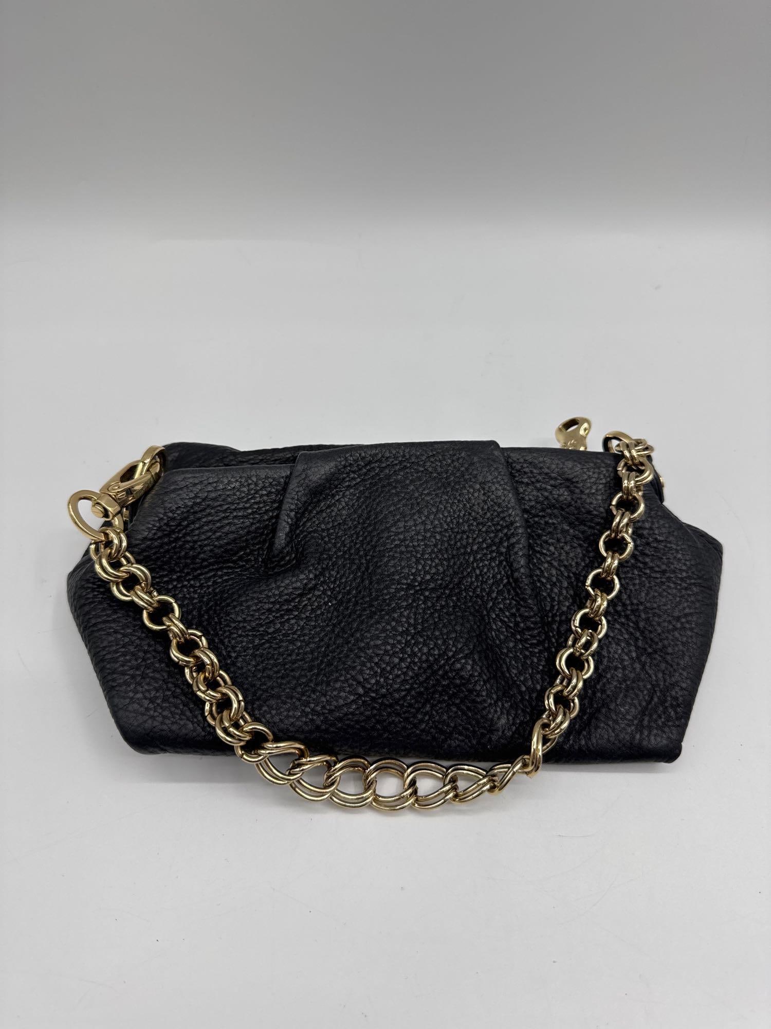 Simply Vera Vera Wang Black Clutch Bag (1 of 4)