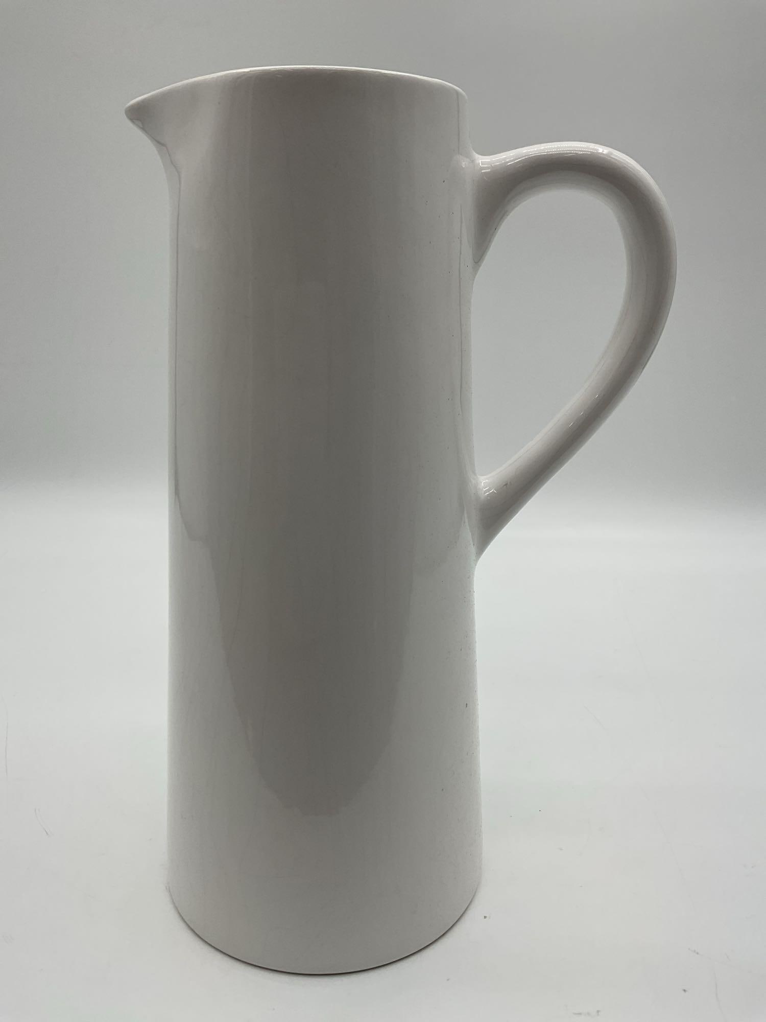 Farval White Porcelain Pitcher – Made in Portugal (1 of 4)