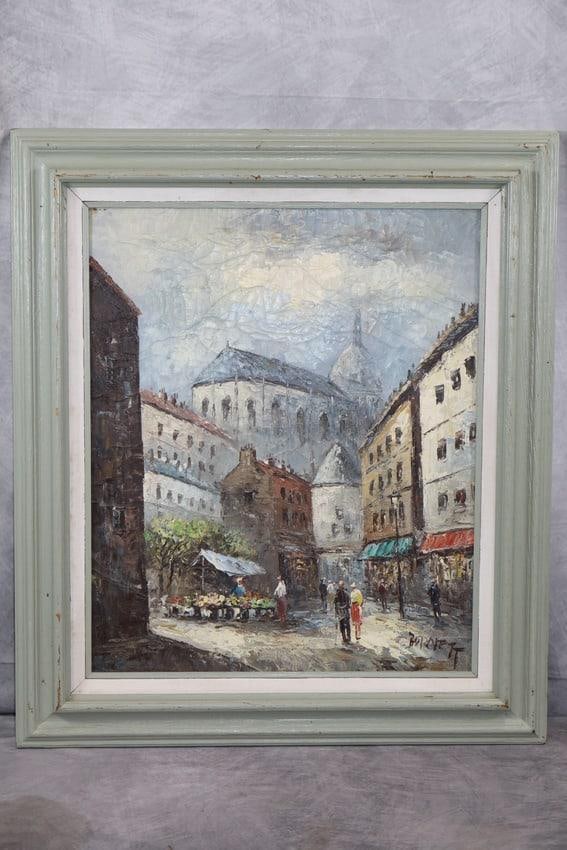 A Stroll in Paris Caroline C. Burnett British-American 1877-1950 (1 of 4)