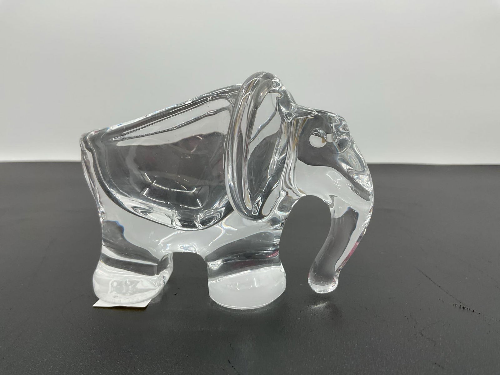 Clear Crystal Elephant Figurine - Box 2 (1 of 4)