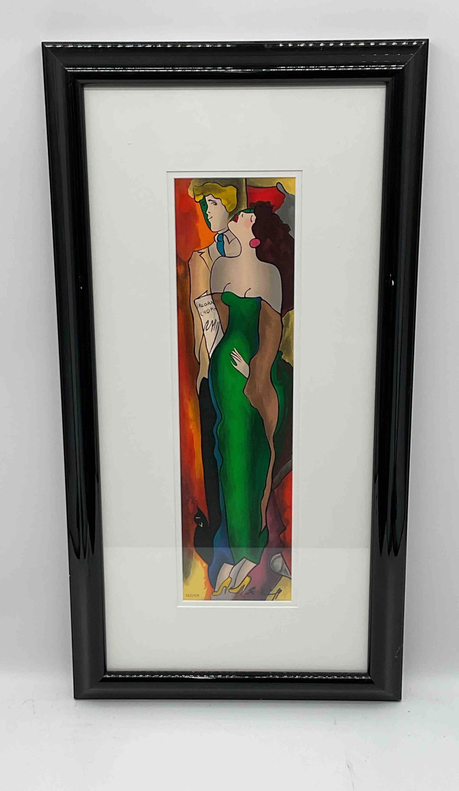 "Choplin's Concert" Linda Le Kinff (France, b.1949) w/ Papers (1 of 6)