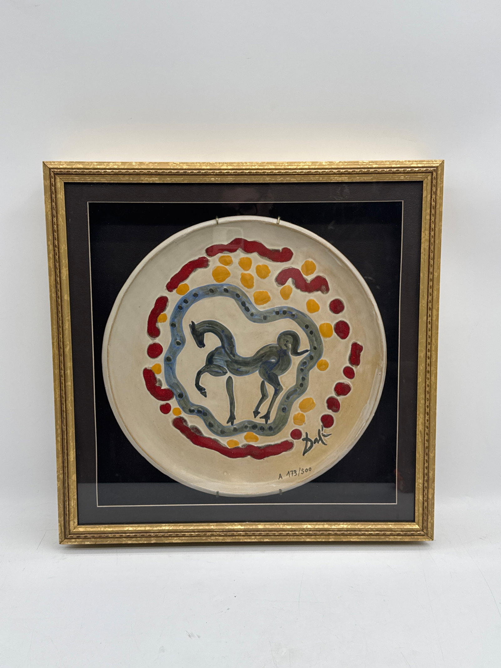 RARE Cheval Bleu (Blue Horse) by Salvador Dali (1 of 3)