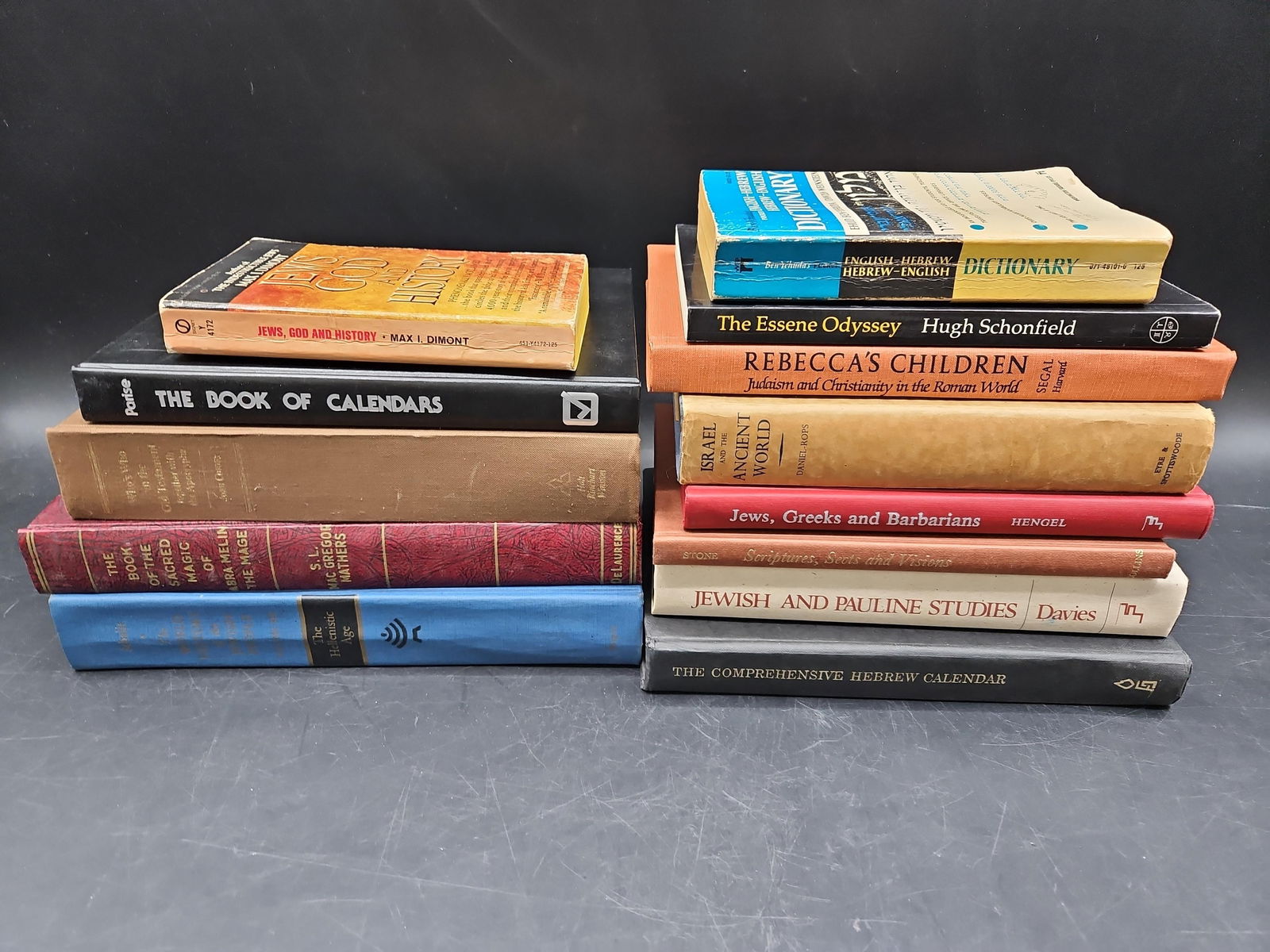 Lot of Judaica, Biblical Studies, and Ancient History Books (1 of 5)