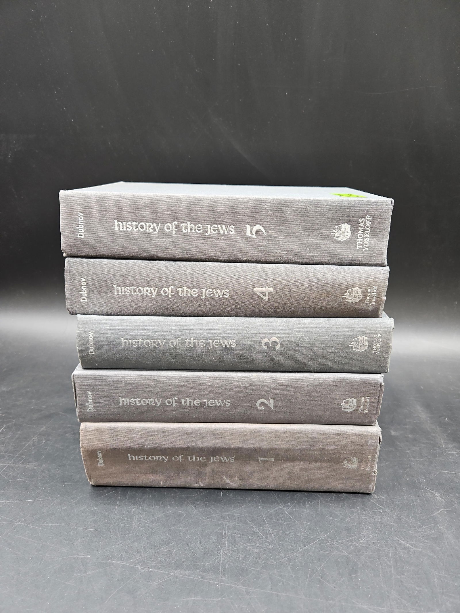 History of the Jews by Simon Dubnov (Volumes 1-5) (1 of 6)