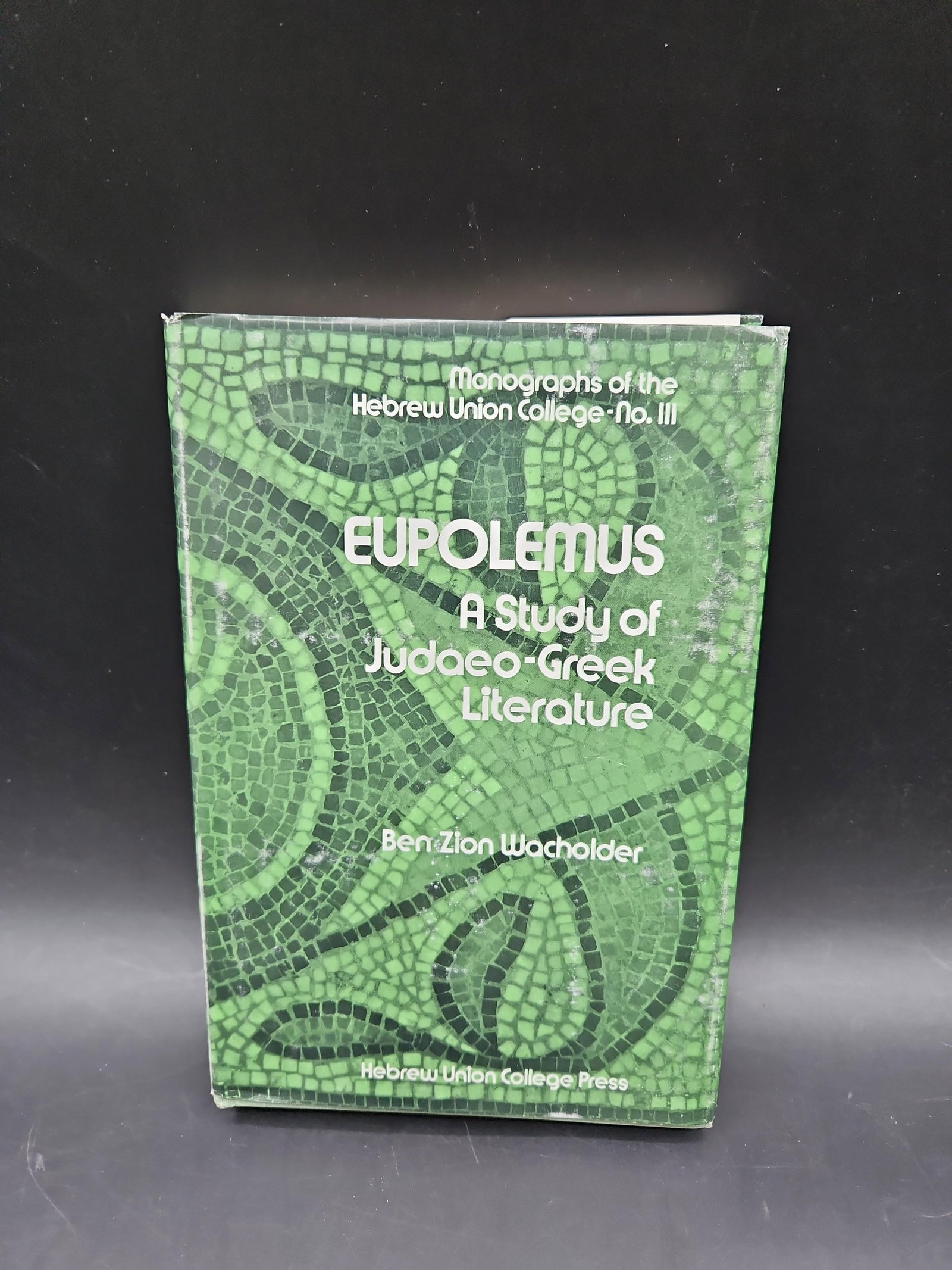 Eupolemus A Study of Judeo Greek Literature by Robert Doran: This scholarly work by Robert Doran offers a comprehensive study of Eupolemus, one of the earliest known Jewish historians writing in Greek. The book analyzes fragments of his writings, their historic
