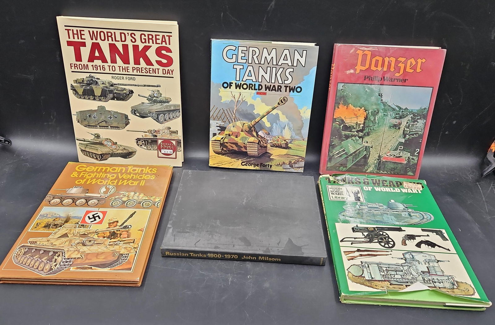 Lot of 6 Tank and Armored Vehicle Reference Books (1 of 1)