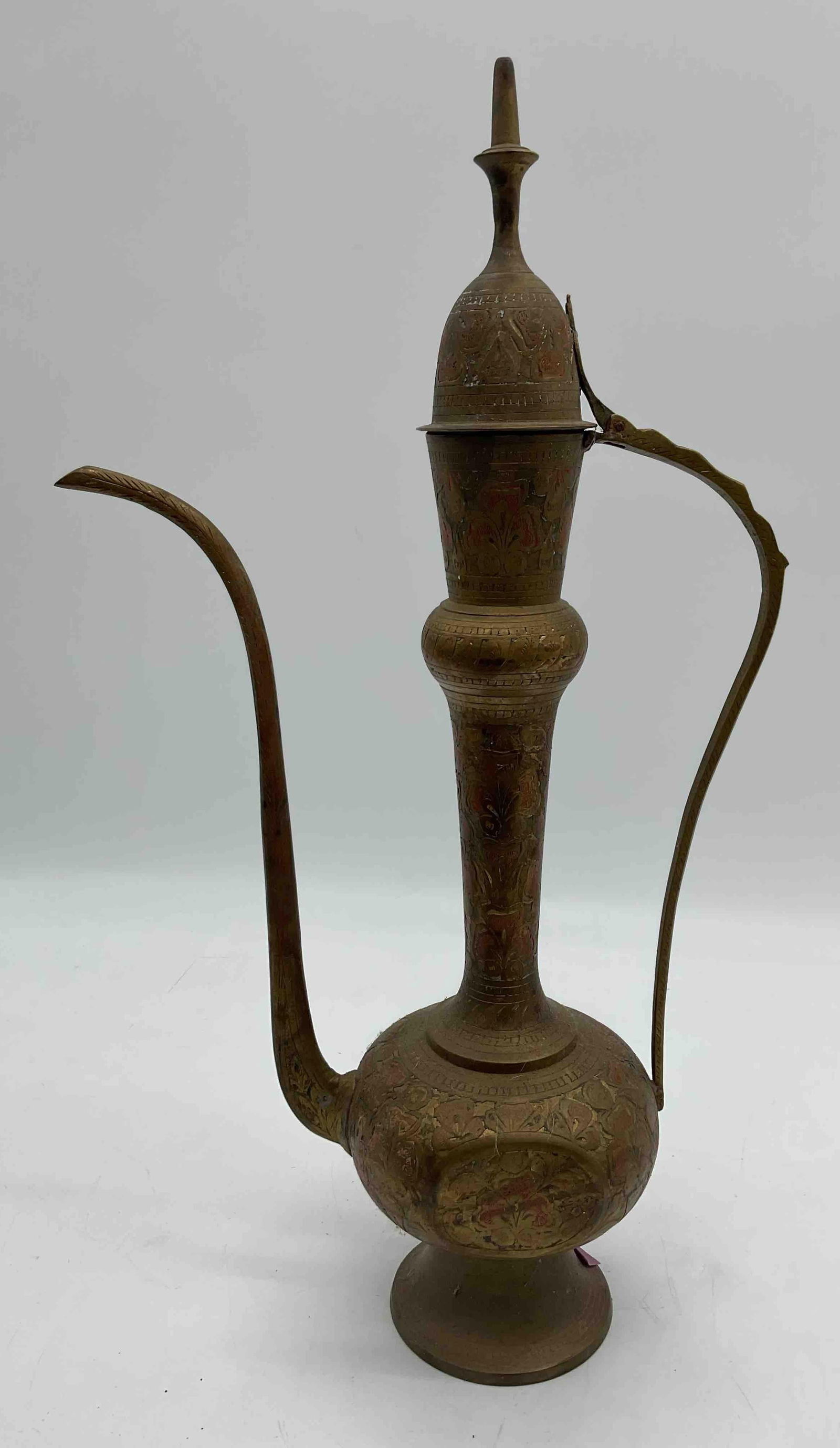 Antique Middle Eastern Brass Ewer (1 of 5)