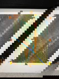 Abstract Artwork: Abstract artwork printDimensions: L48in W36in