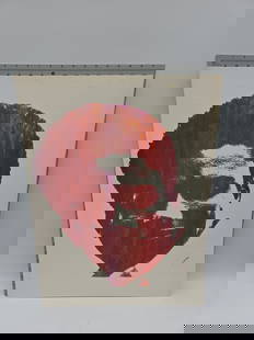 Abstract Portrait: Abstract portrait on board. Possibly of Huey Newton Dimensions are approximately 24 inches high and 18 inches long.