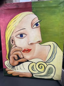 Abstract Portrait of a Woman, Picasso Style