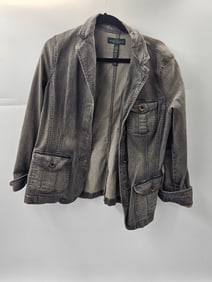 Ralph Lauren Distressed Cotton Utility Jacket