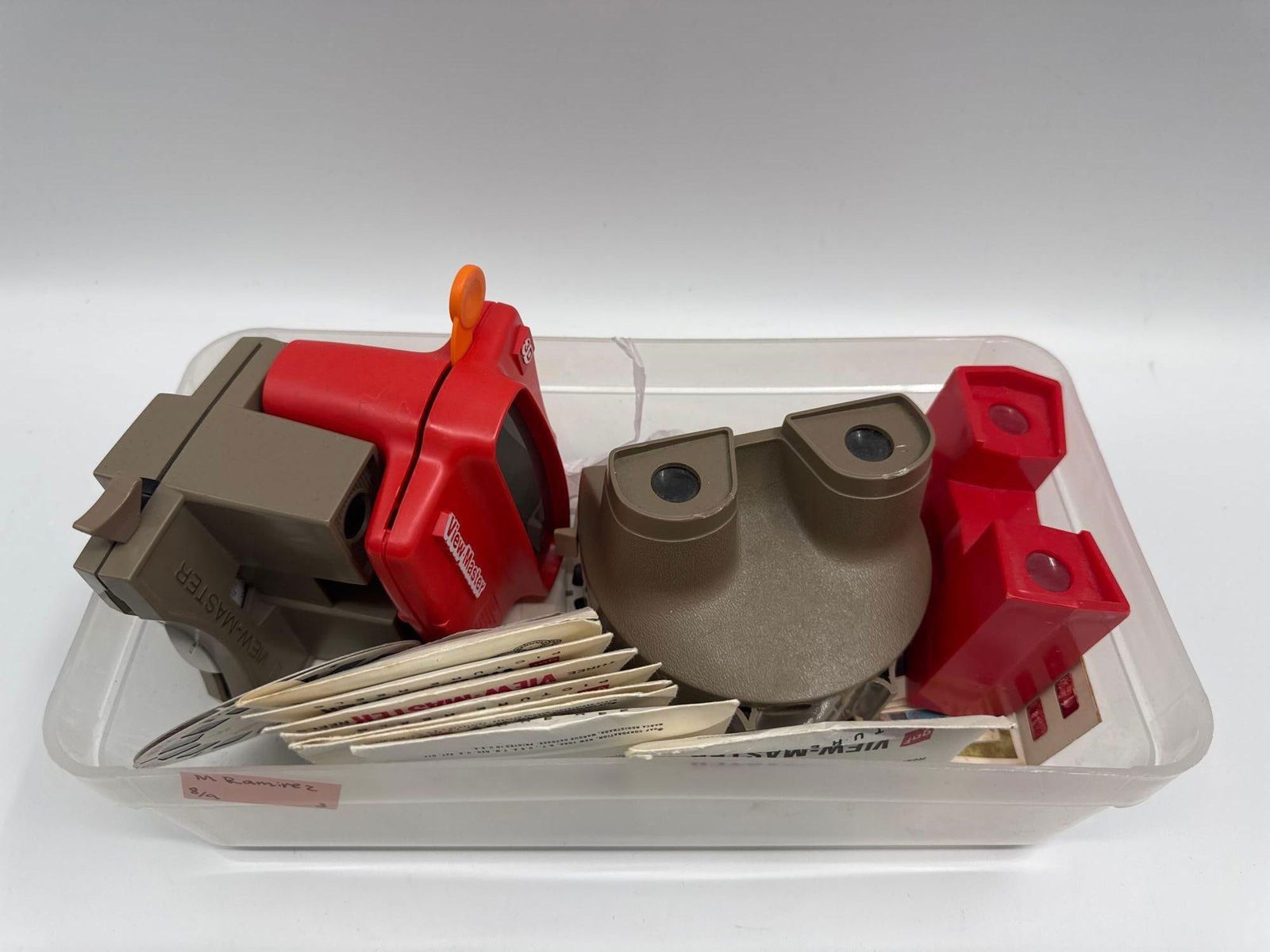 View-Master viewer lot with reels (1 of 2)