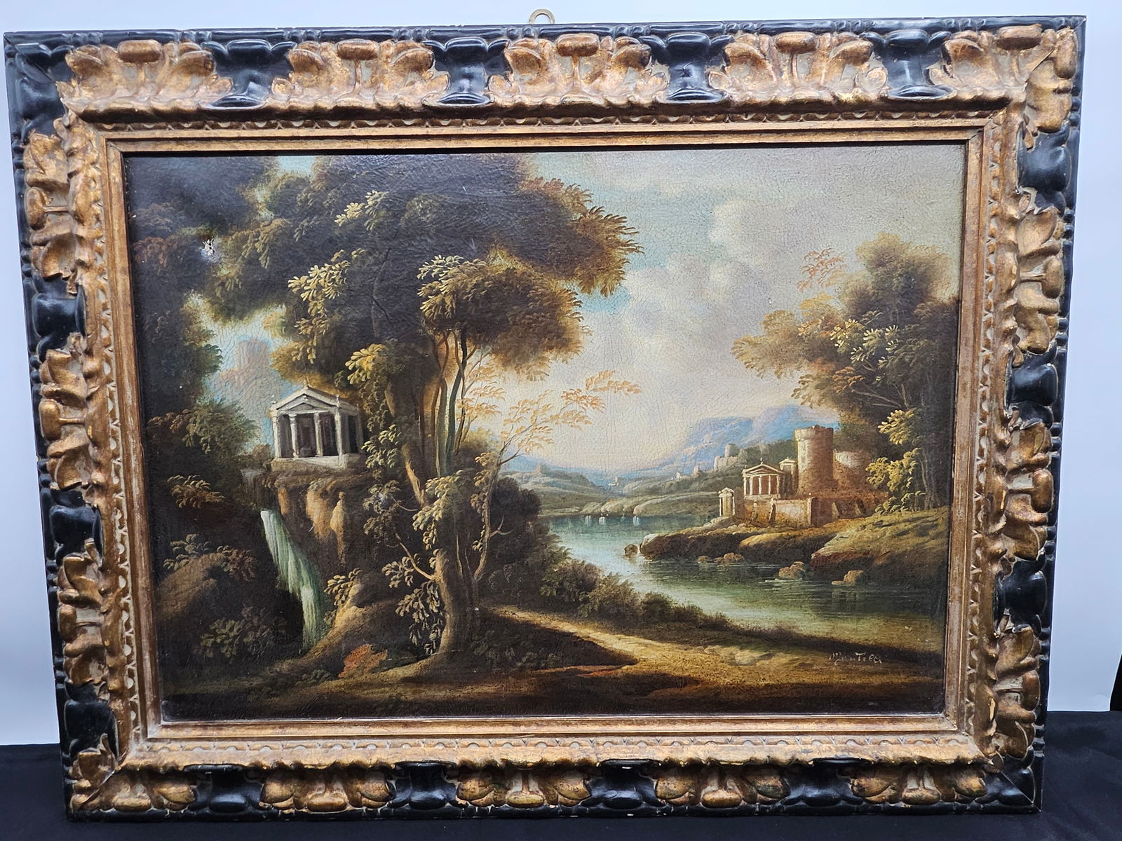Classical Landscape with Temple and Castle (1 of 5)