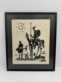 "Don Quixote" After Pablo Picasso Lithograph