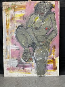Abstract Expressionist Nude