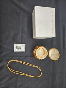 Vivian Alexander Jeweled Egg with strap