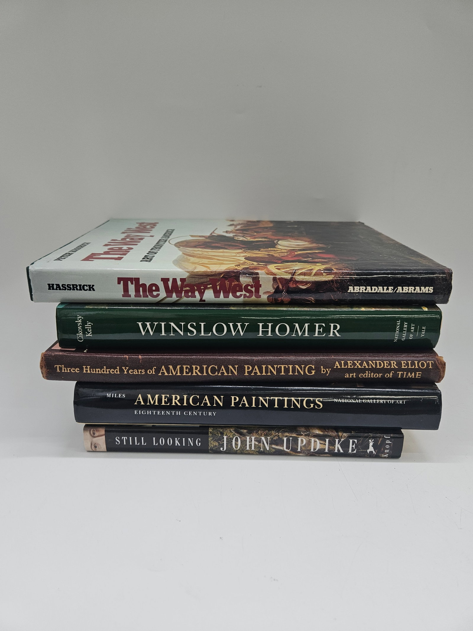 Set of 5 Art Reference Books on American Painting (1 of 18)