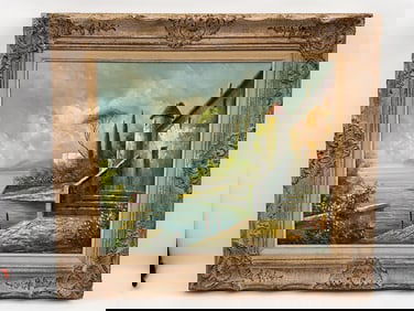 Romano Rossini (Italian, 1886-1951) Oil on Canvas