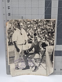 Jack Dempsey Vintage Signed Photograph (JSA Evaluation)