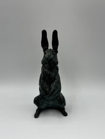 Bronze Sculpture of a Hare